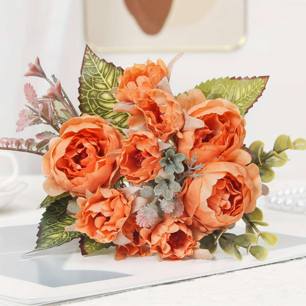 Artificial Peony Flower Bouquet