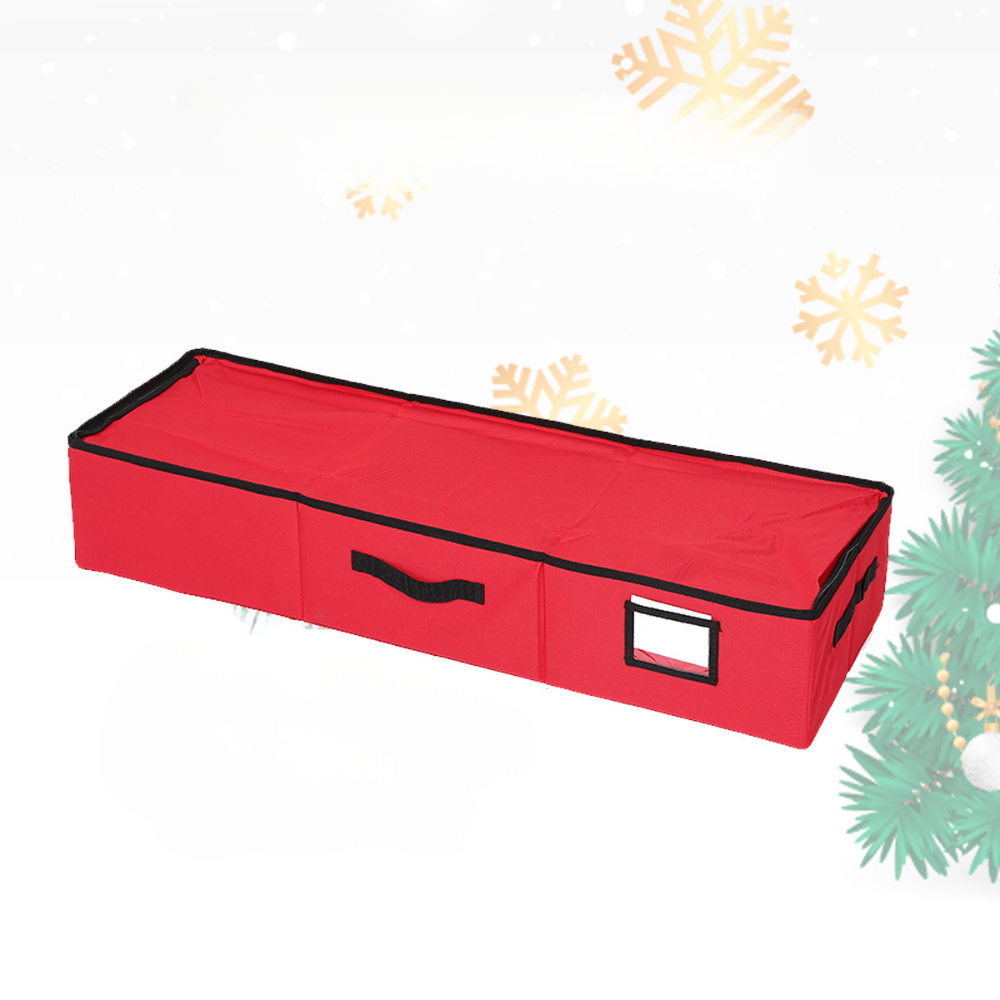 Ornament Storage Box with Viewing Window