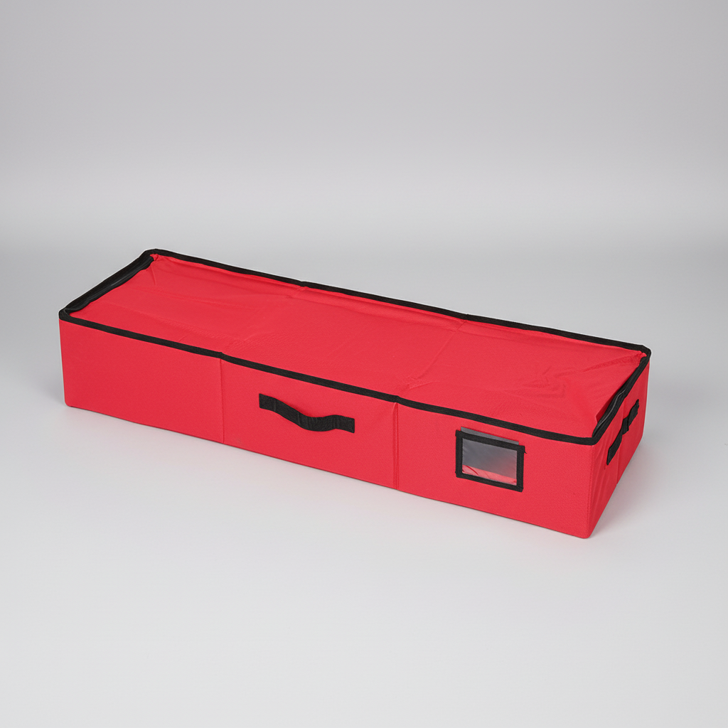 3-Tray Oxford Ornament Storage Organiser