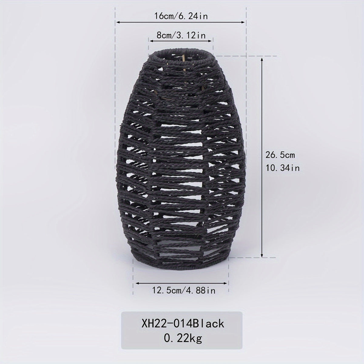Natural Woven Rope Ceiling Shade
