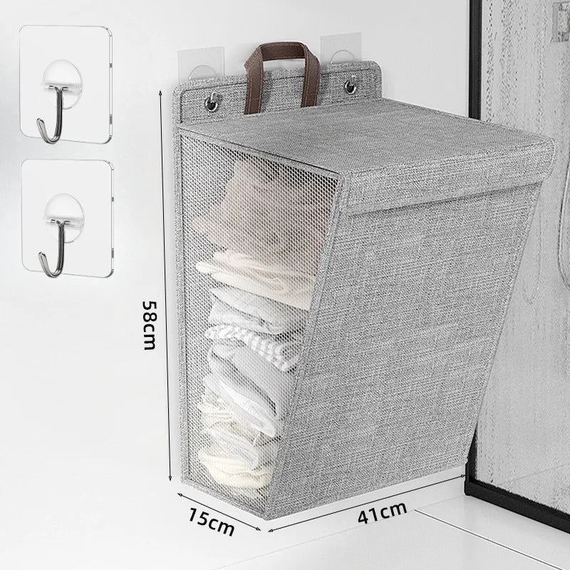 Wallora Foldable Wall Laundry Basket