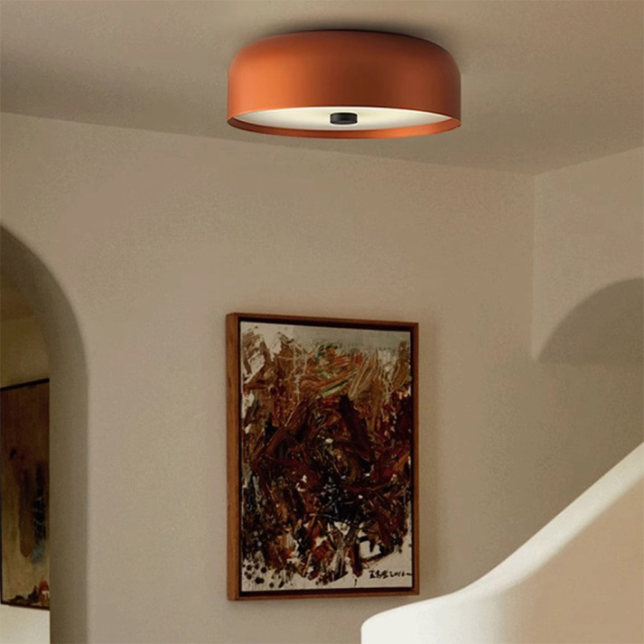 Nordic Retro Flush Ceiling Light