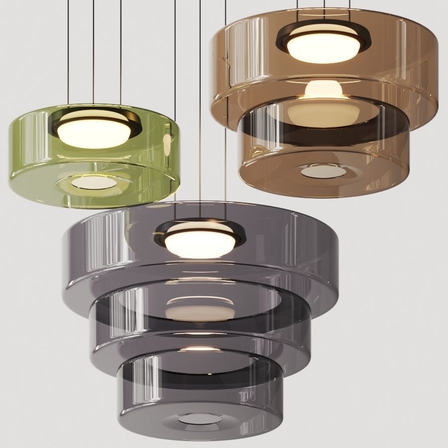 Bauhaus Glass Pendant Lamp