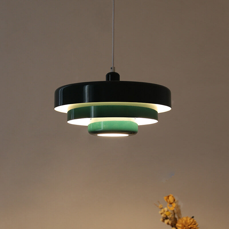 Multi-Layered Vintage Pendant Lamp