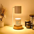 Japanese Wooden Candle Warmer Lamp