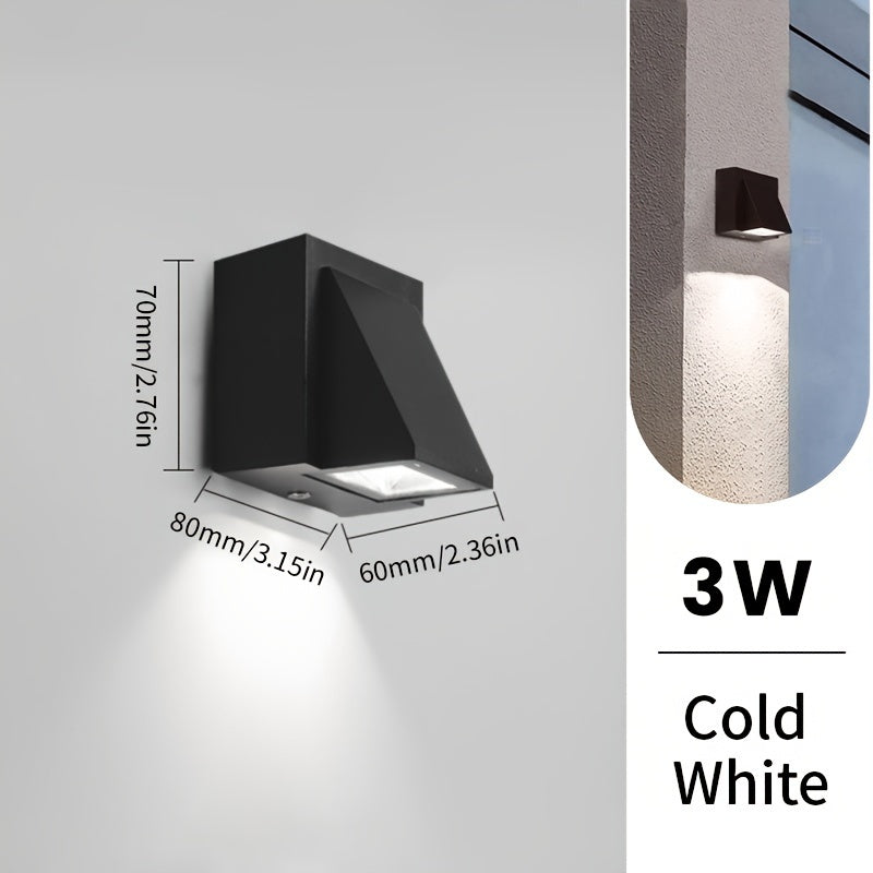 3W & 6W Waterproof Outdoor Wall Light