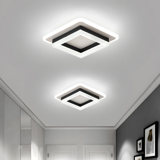 Square LED Flush Ceiling Light