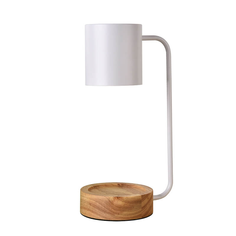 Japanese Wooden Candle Warmer Lamp