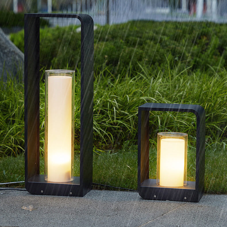 Modern Square Solar Outdoor LED Light