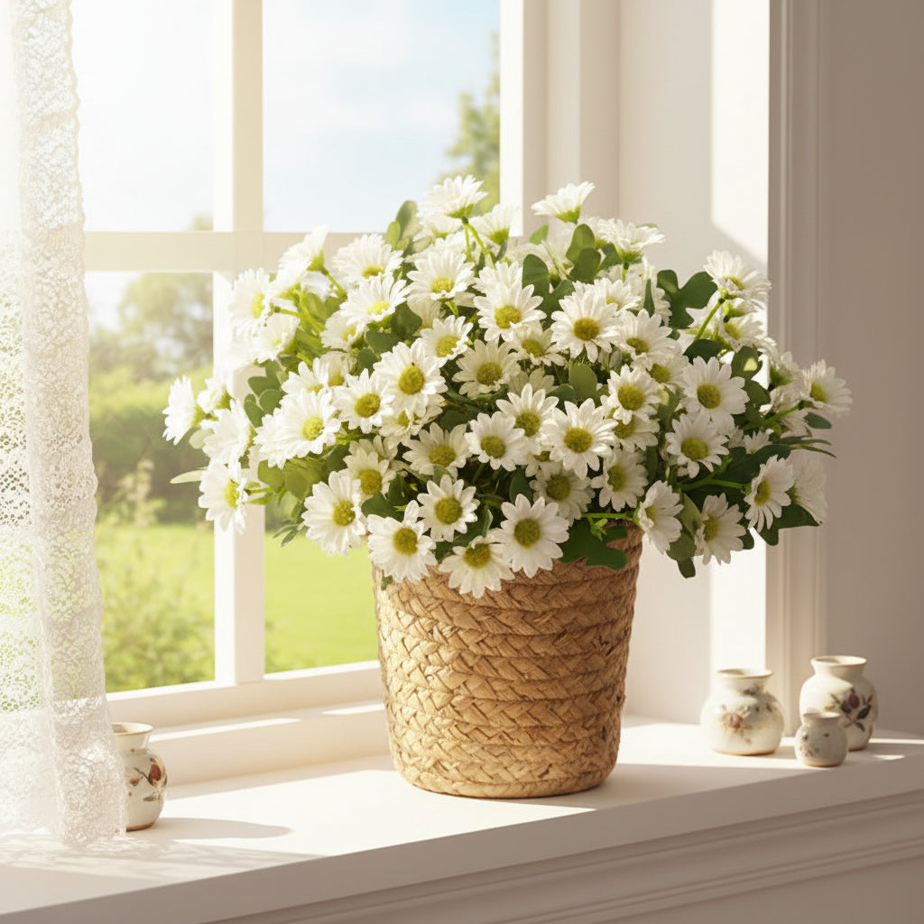 Daisy Table Centerpiece Arrangement