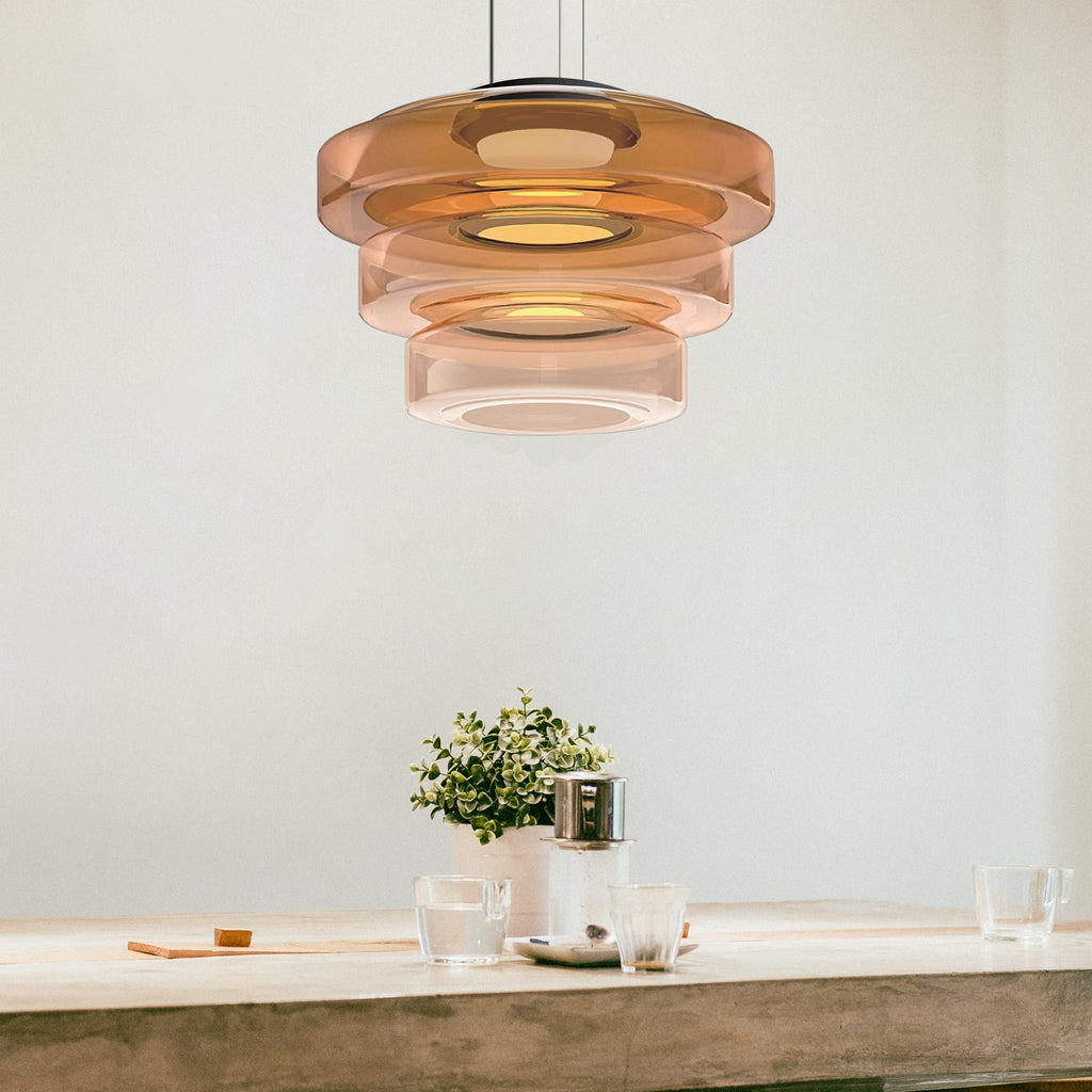 Bauhaus Glass Pendant Lamp