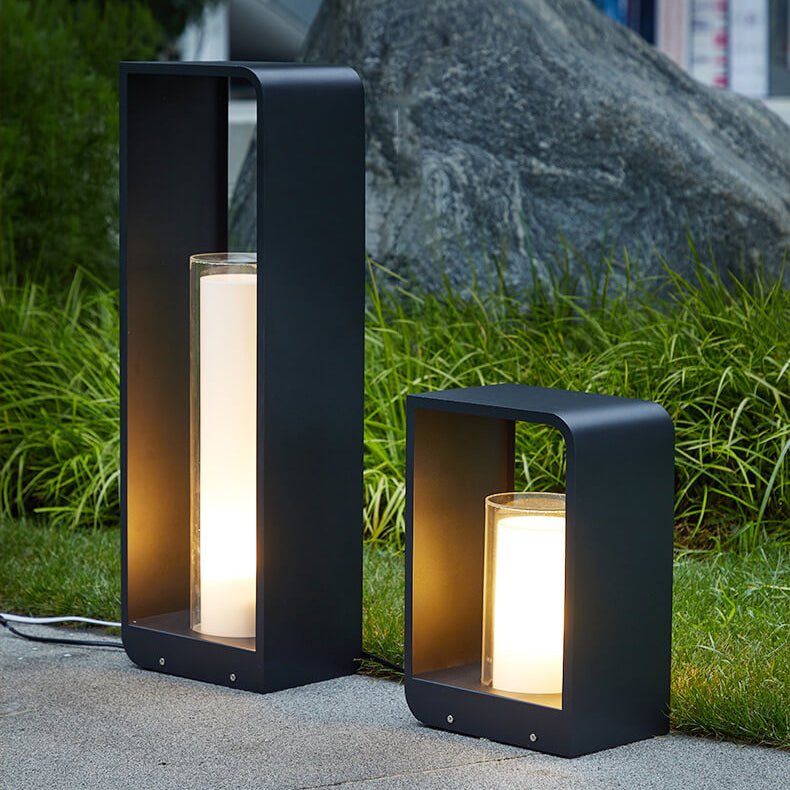 Modern Square Solar Outdoor LED Light