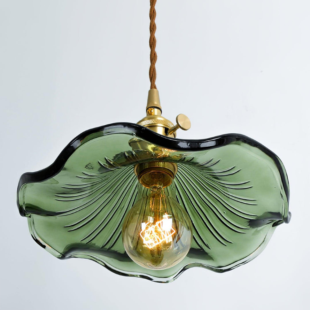Flower Glass LED Pendant Light