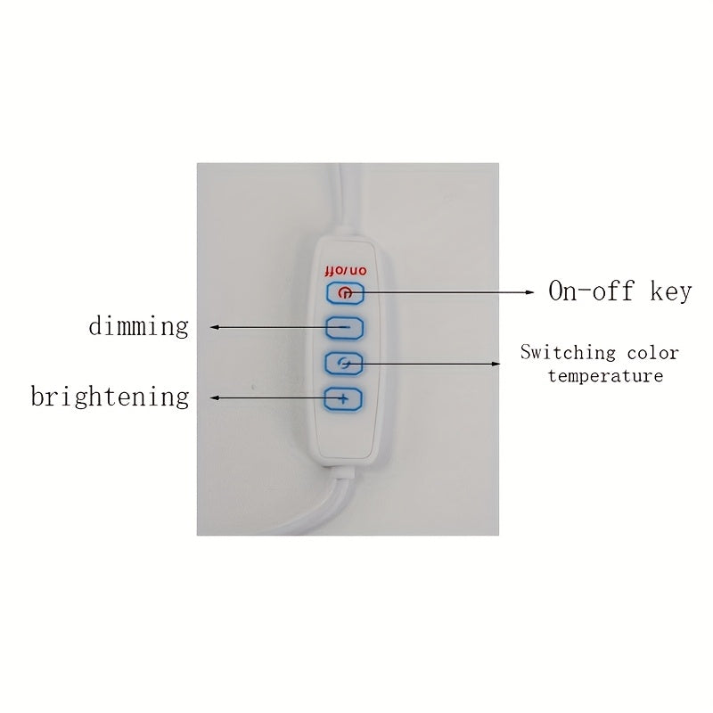 LED Swirl Dimmable Table Lamp