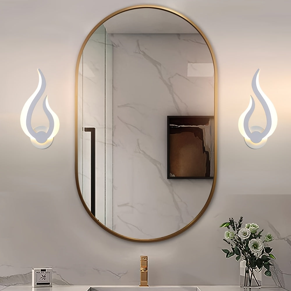 Flame Effect LED Wall Light 10W