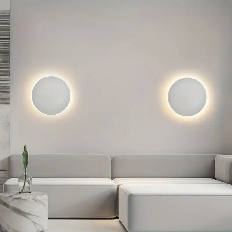 Minimalist Round LED Wall Light