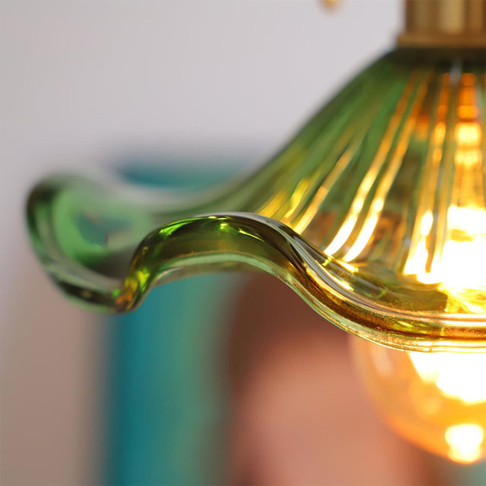 Flower Glass LED Pendant Light