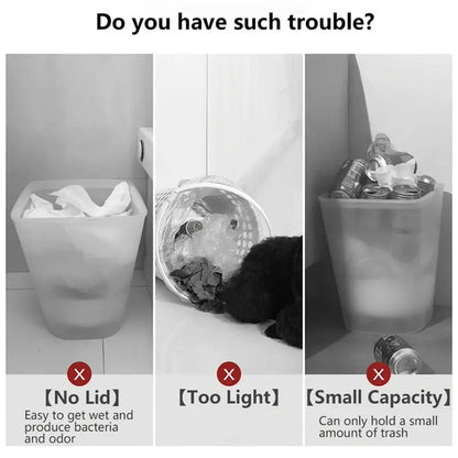 15L Odour Sealing Bin with Elevated Legs