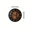 Vintage Roman Numeral Wall Clock