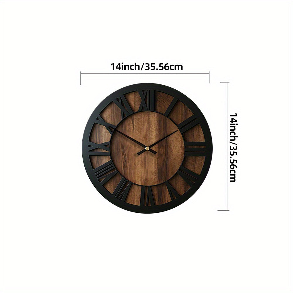 Vintage Roman Numeral Wall Clock