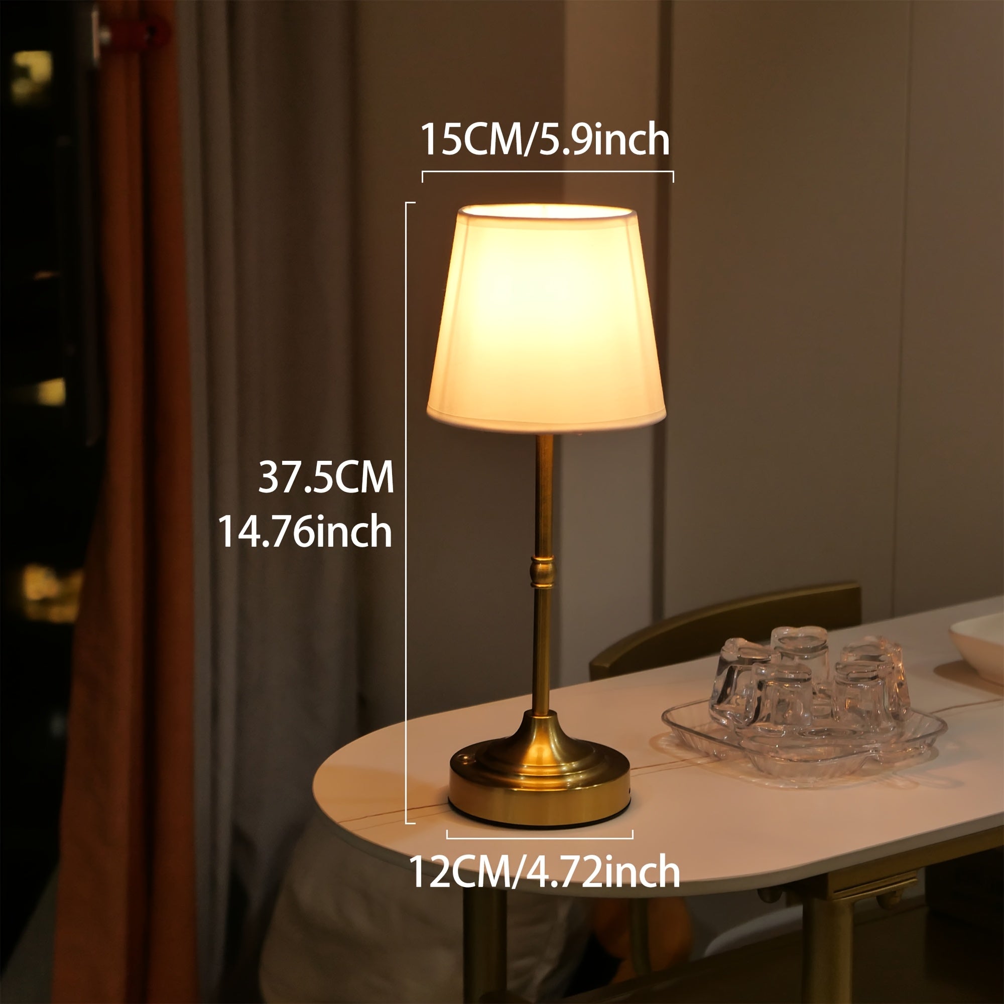 Dimmable Cordless Table Lamp