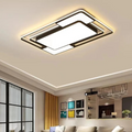 Remote Dimmable Geometric Ceiling Light