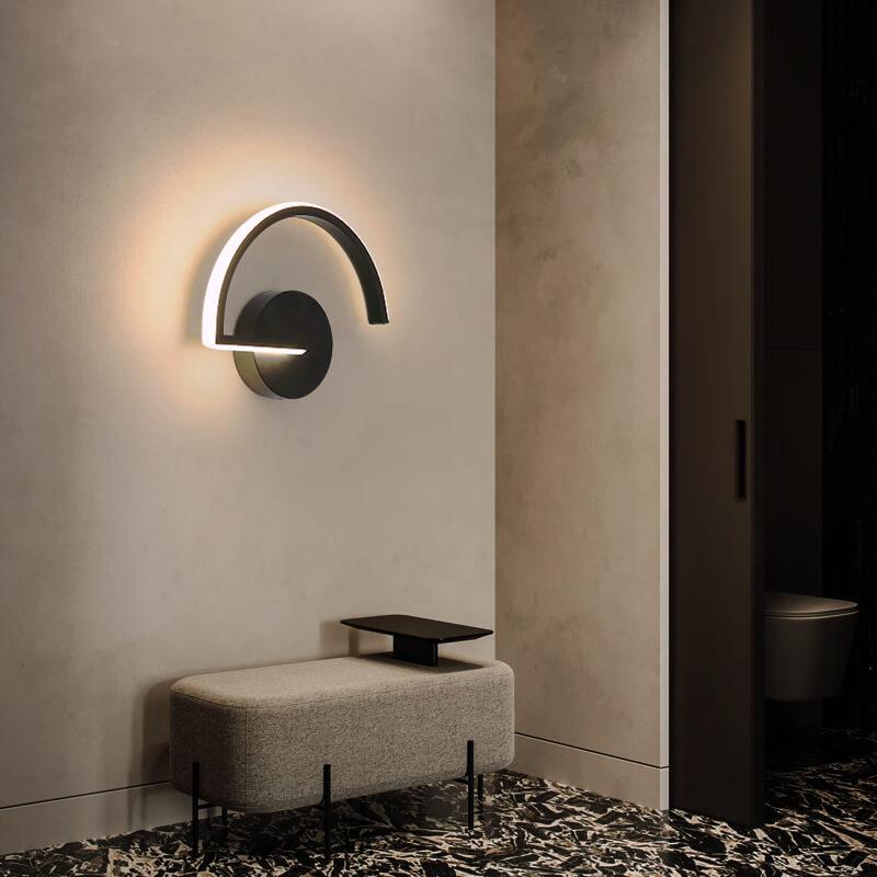 Curves Line LED Arc Wall Light