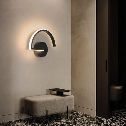 Curves Line LED Arc Wall Light