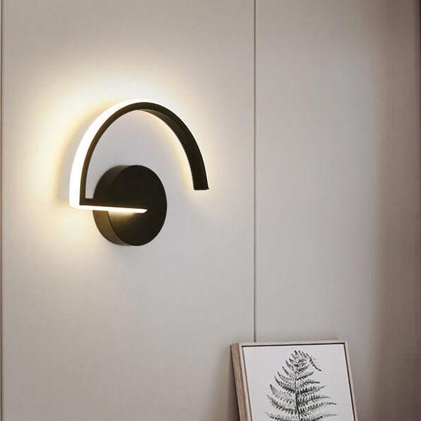 Curves Line LED Arc Wall Light