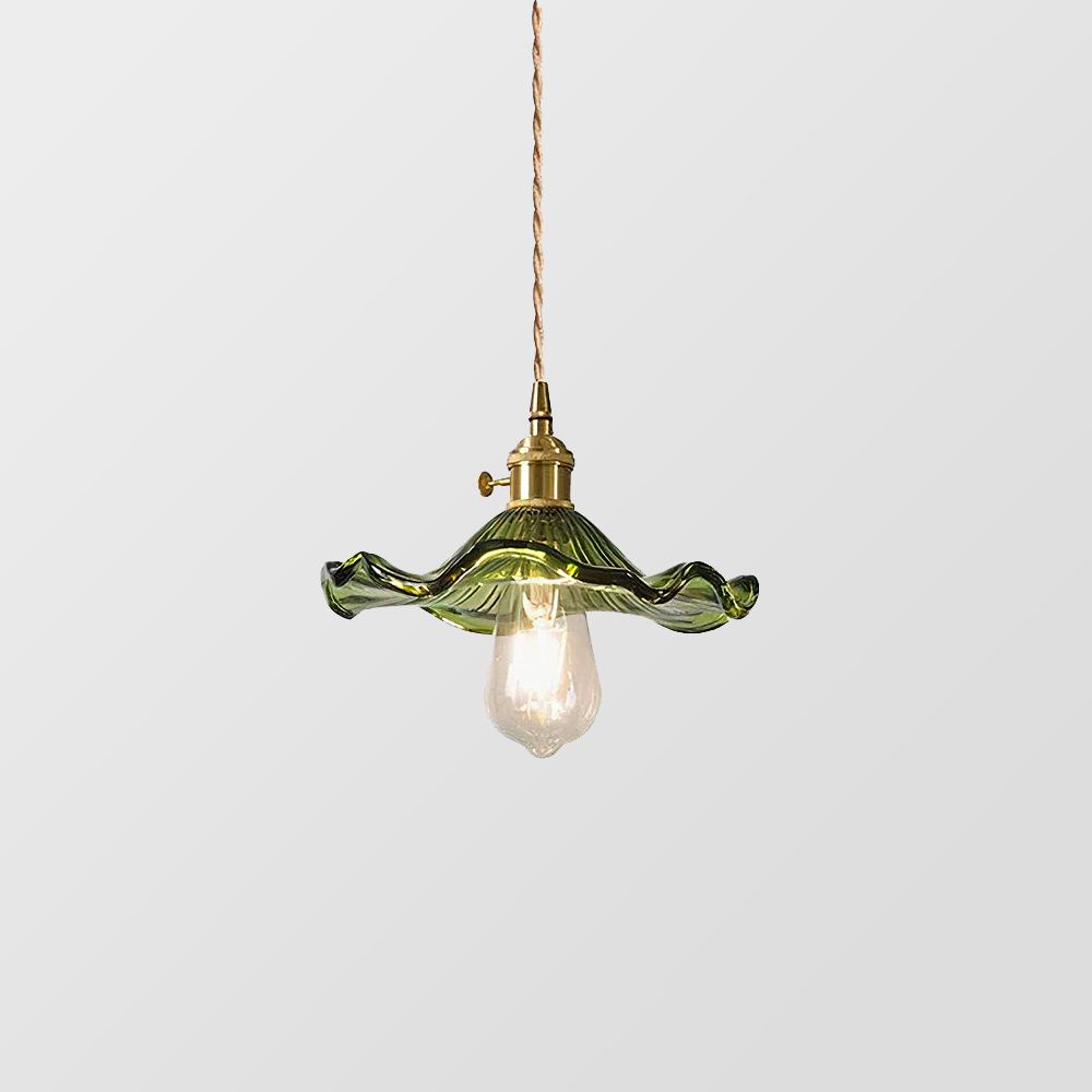 Flower Glass LED Pendant Light