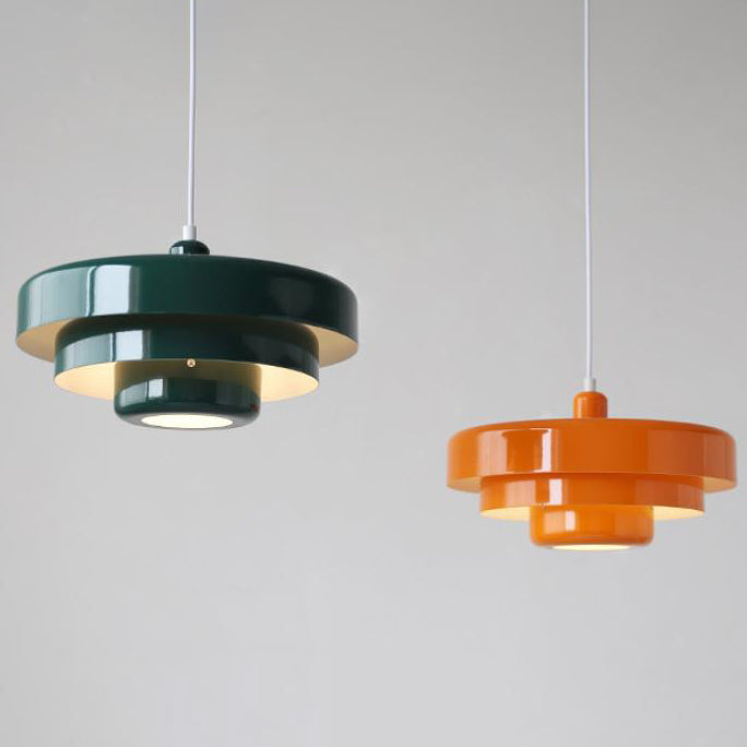 Multi-Layered Vintage Pendant Lamp