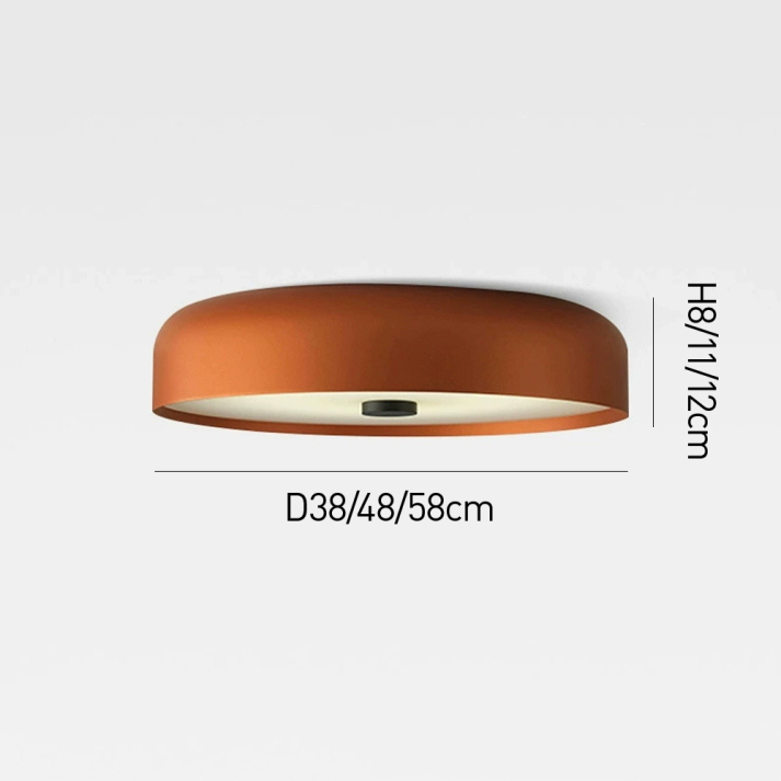 Nordic Retro Flush Ceiling Light