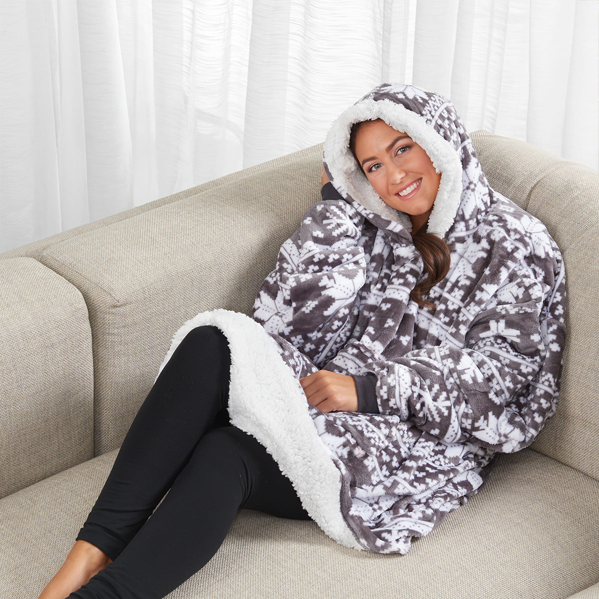 Oversized Lounging Hoodie - Image 4
