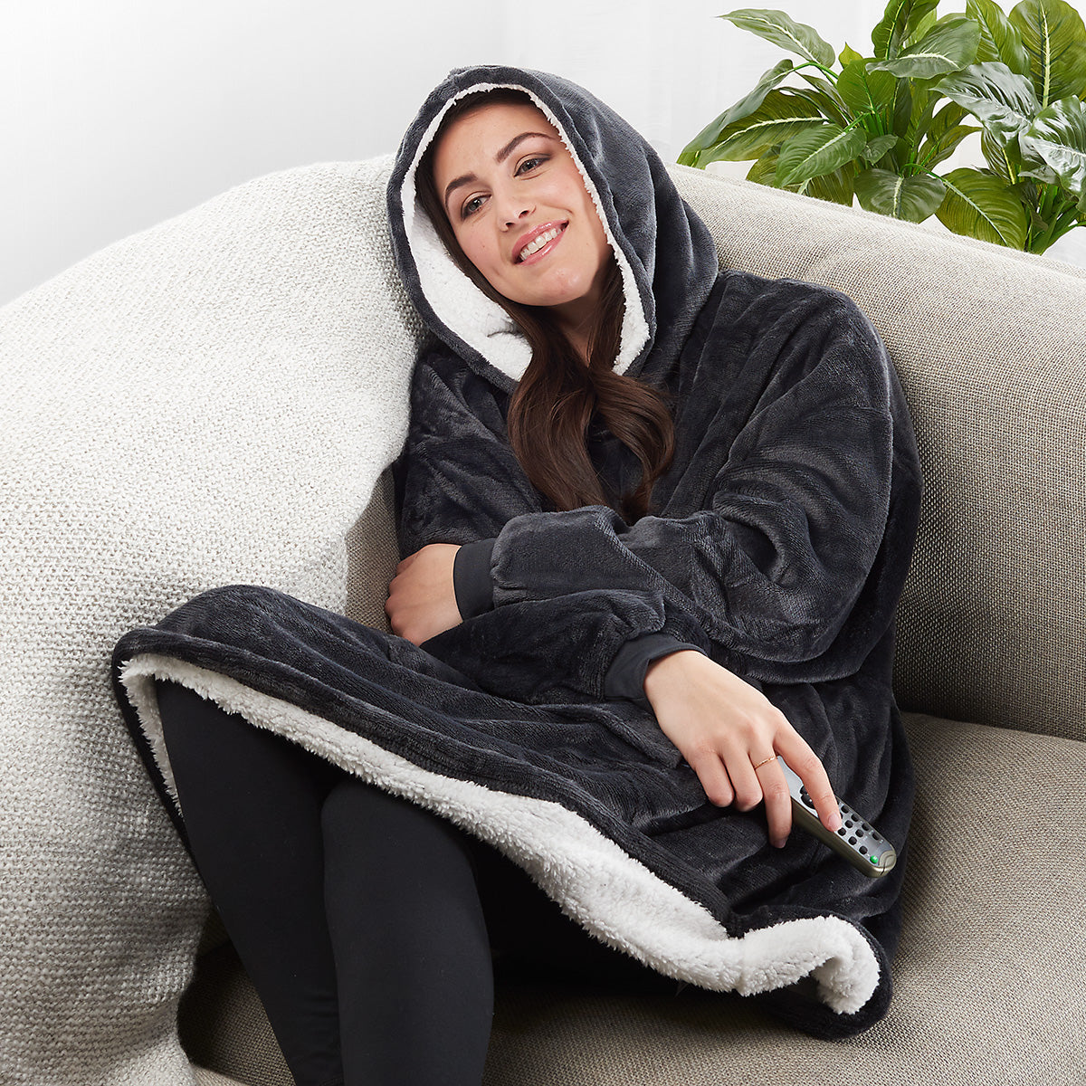 Oversized Lounging Hoodie - Image 5