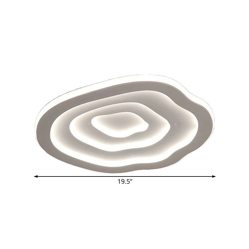 Ripple LED Flush Ceiling Lamp