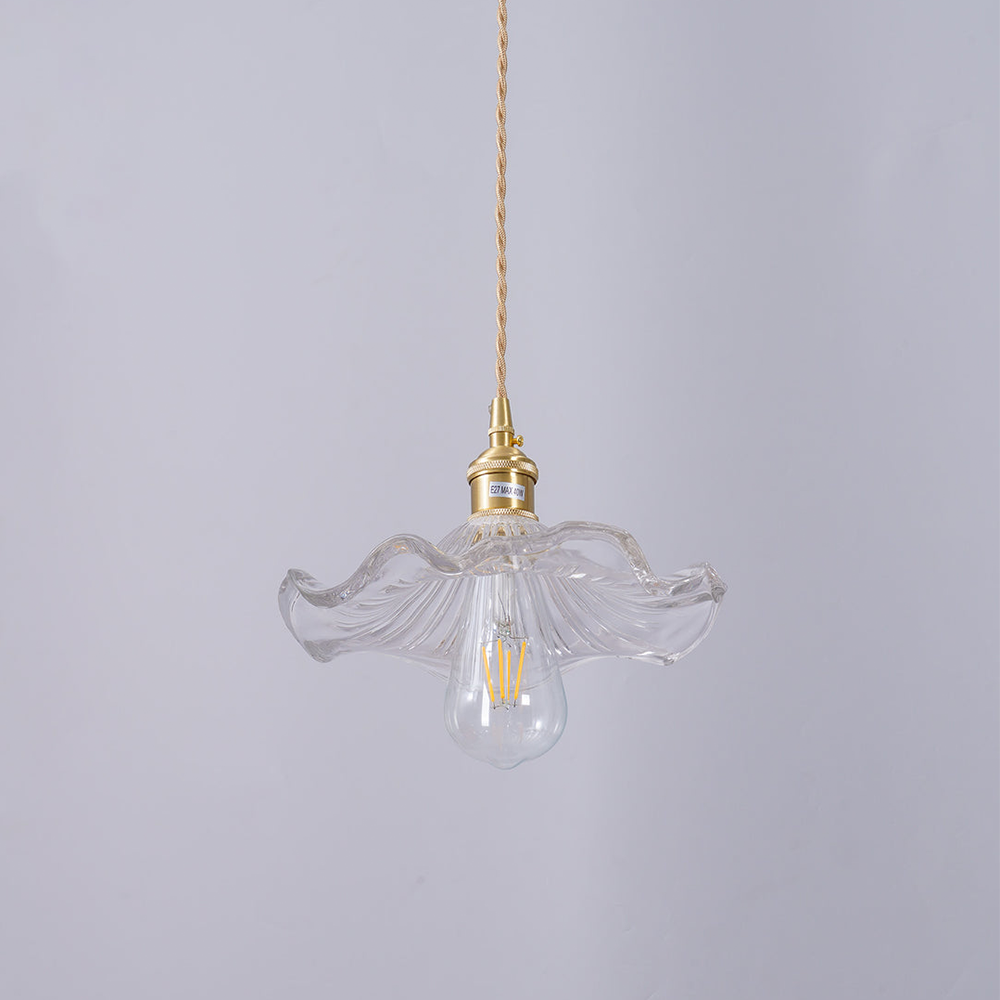 Flower Glass LED Pendant Light