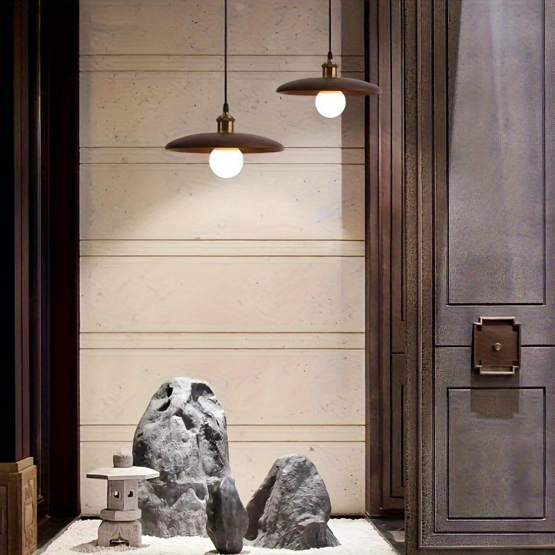 Solid Wood Nordic Pendant Light