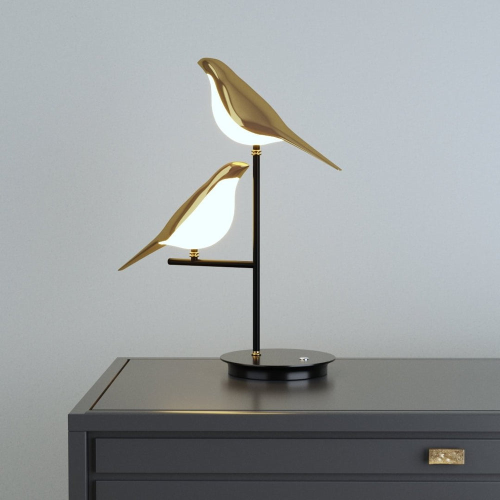Golden Birdlight Wall Sconce
