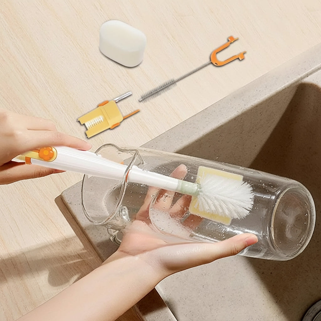 Multifunction Bottle Cleaning Brush Set