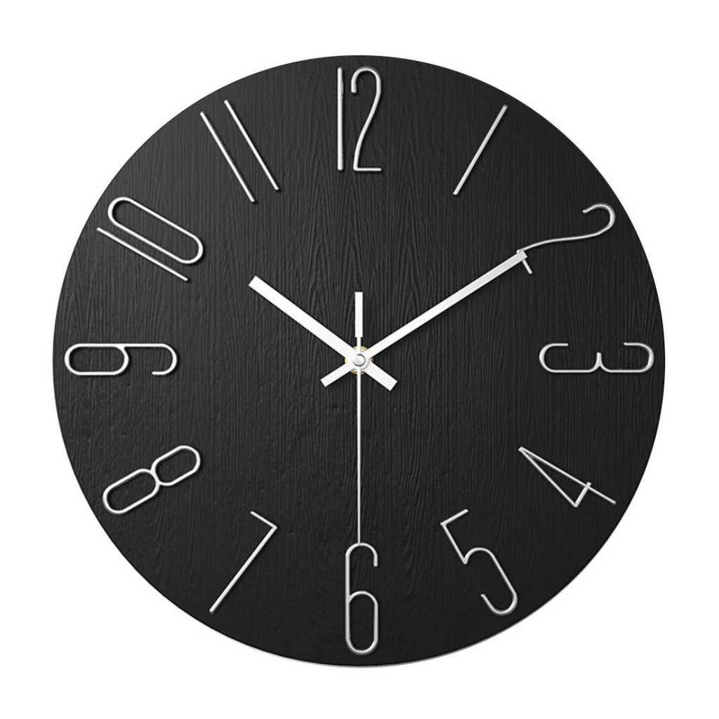 Noble Minimalist Gold Wall Clock