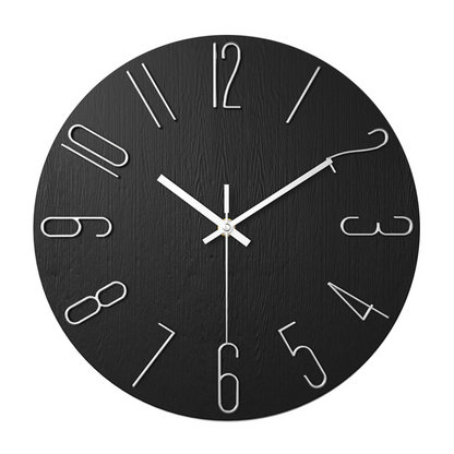 Noble Minimalist Gold Wall Clock