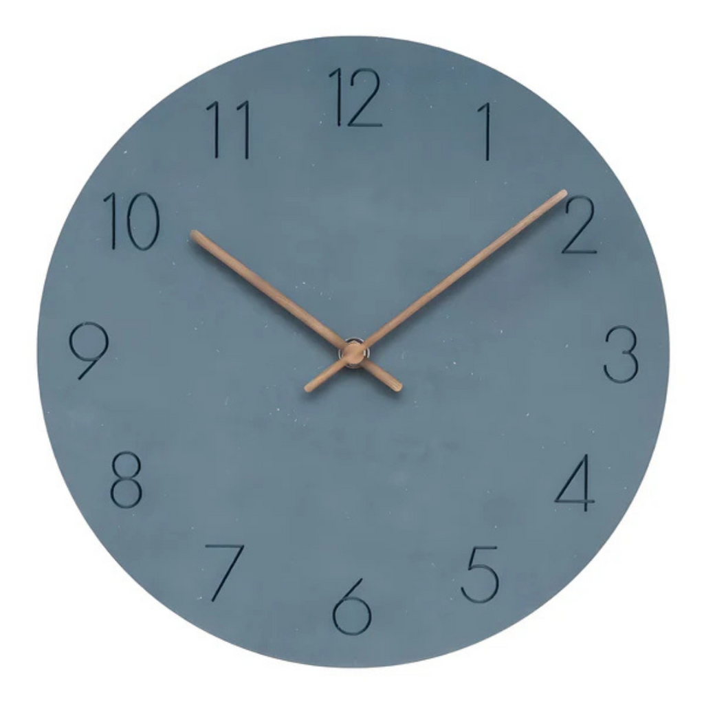 Nork Minimalist Wood Wall Clock