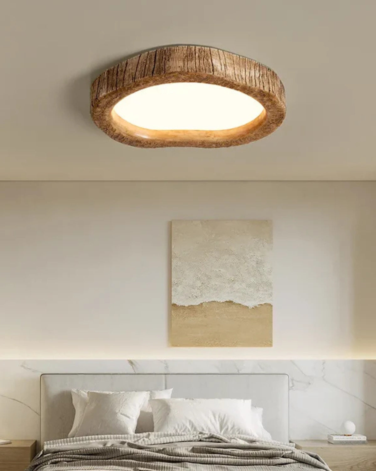 Le Halo Bois Wood LED Ceiling Light