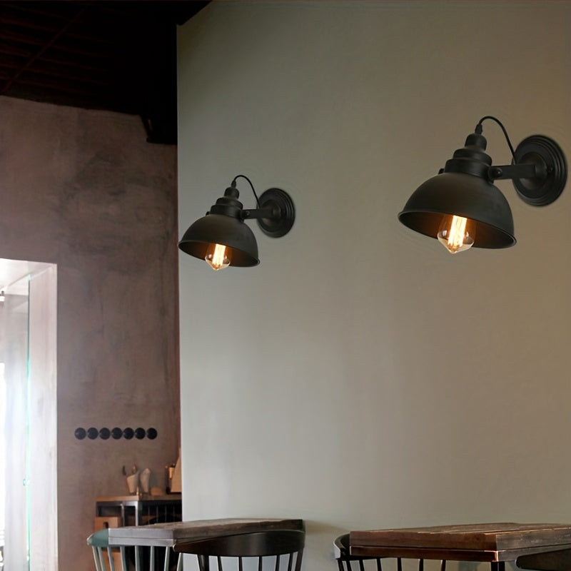 Industrial Retro Metal Wall Sconce