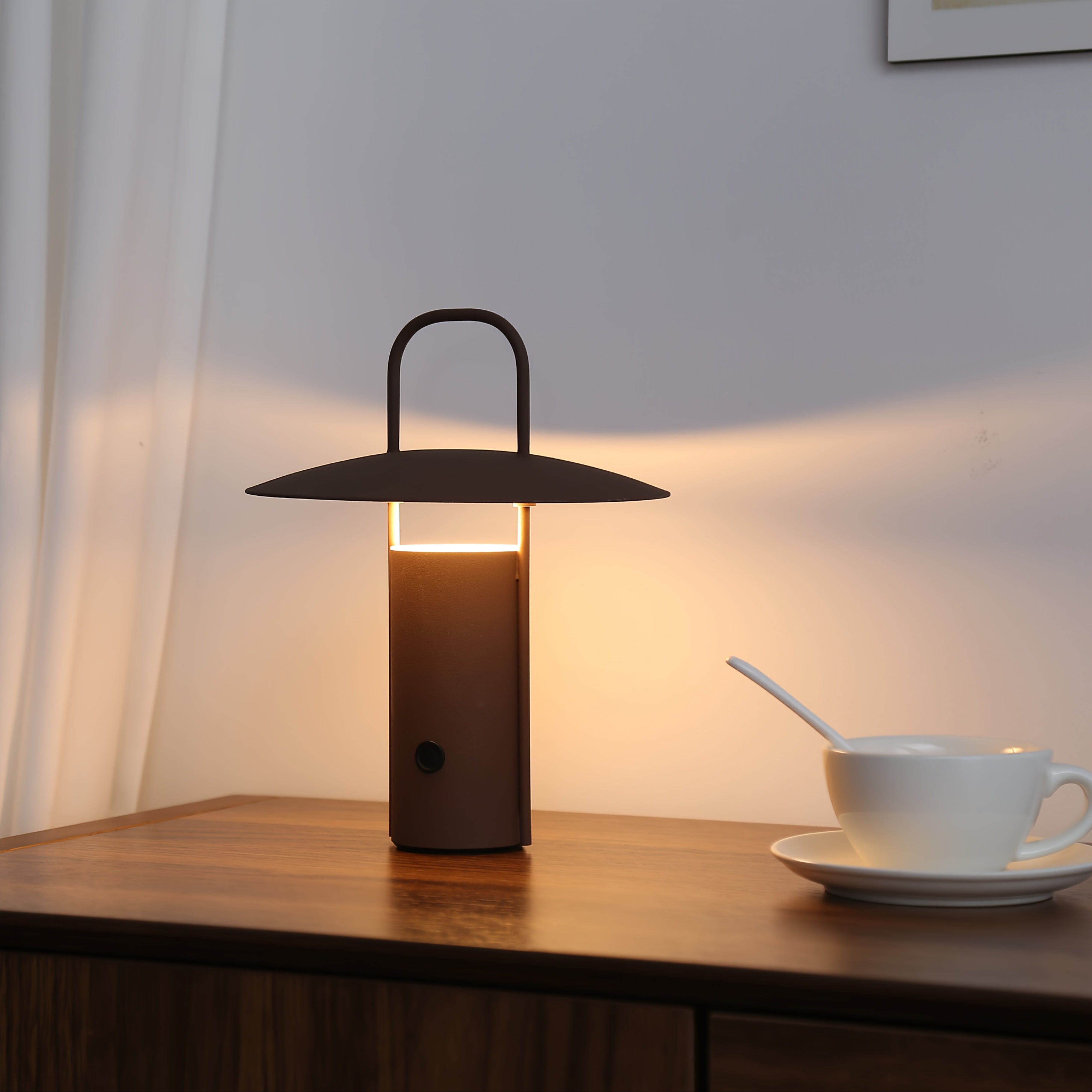Wireless Metal Touch Table Lamp