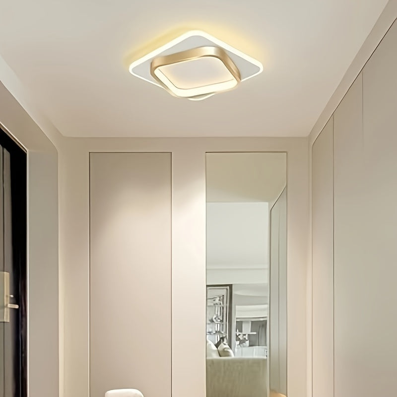 Square Geometric LED Ceiling Light