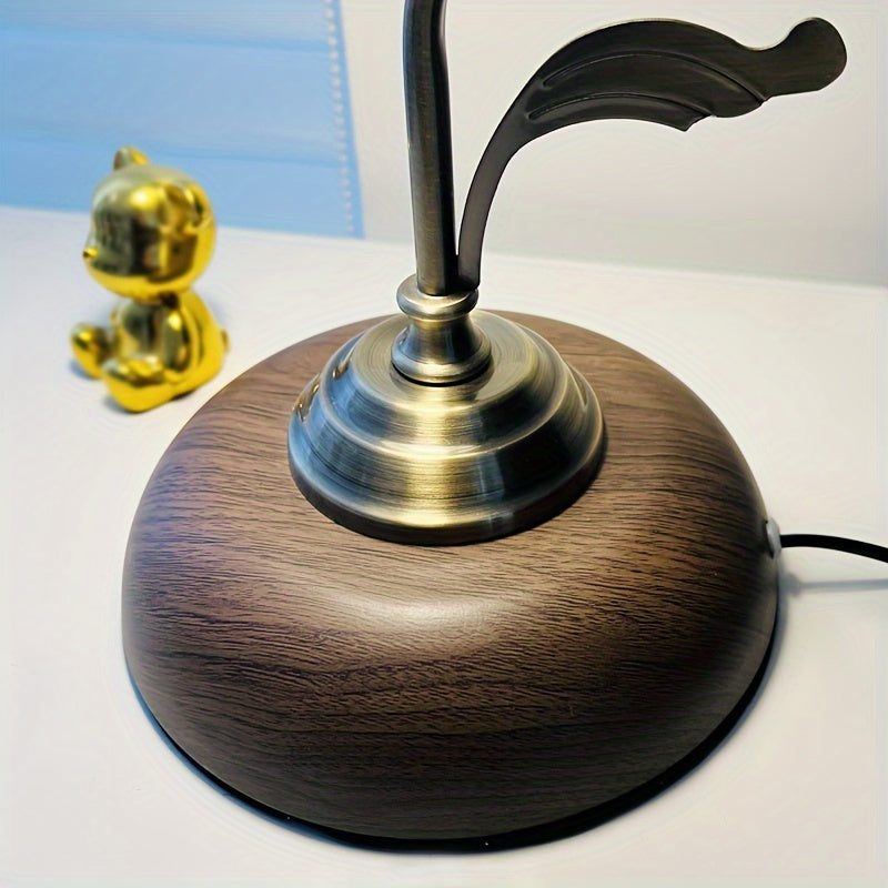 Antique Brass Goose Neck Lamp