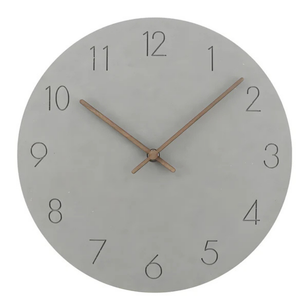 Nork Minimalist Wood Wall Clock