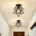 Xelio Geometric Star Ceiling Lamp