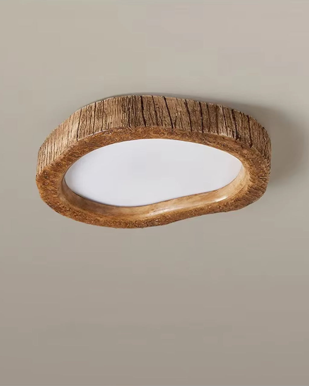 Le Halo Bois Wood LED Ceiling Light